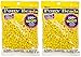 Darice 06121-2-06 1000 Count Pony Beads, 9mm, Opaque Lemon (2 pack)