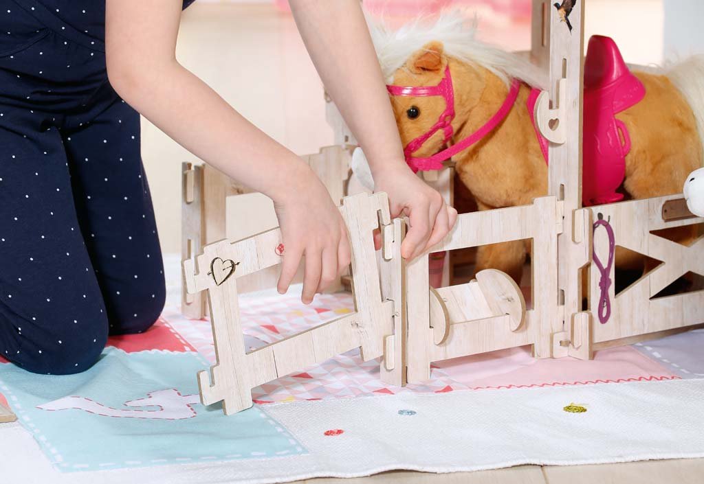 baby born pony farm sunny and baby