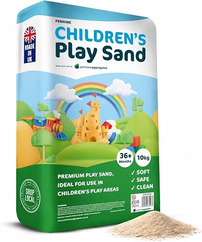 Laeto Play Sand for Kids 10kg Medium Bag Soft Sandbox Sand