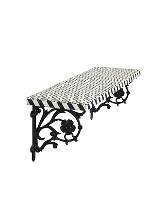 Casa Decor Psychotomic Pattern Decorative Wall Hanging Bracket Shelf/Shelves for Living Room/Bed Room Decoration