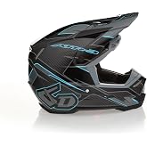 6D HELMETS ATR-3 Adult Offroad Motorcycle Helmet, Reflex, ODS | Advanced off-road helmet with 3K carbon composite shell, magnetic chinstrap clasp and Air-Gap ventilation