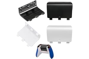 Shoyisenka 4 Pcs Battery Back Cover for Xbox One Controller, Replacement Battery Back Shell Covers for Wireless Controller, C