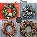 YYST Magnetic Wreath Hanger － Secures Wreaths and Decorations to Steel Door －2/PK