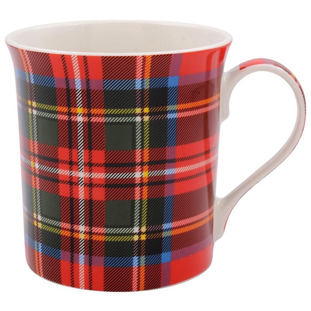 Lesser & Pavey Tartan Mug | Ceramic Coffee Mugs for Home or Work | Premium Design Mugs for All Occasions | Lovely Mugs Tea, Coffee & Hot Drinks