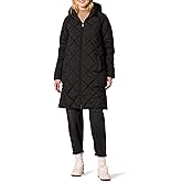 Amazon Essentials Women
s Puffer Jacket, Heavyweight Diamond Quilted Knee Length Winter Coat