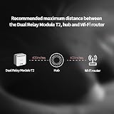 Aqara Dual Relay Module T2 Matter over Bridge Dry Contact for Doors & Boilers view 2