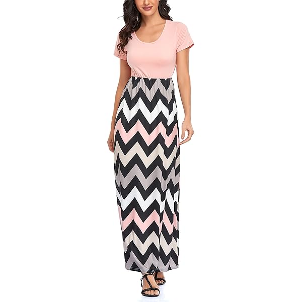 short sleeve empire waist maxi dress Plus Size Empire Waist Chiffon Maxi Dress with Short Sleeves