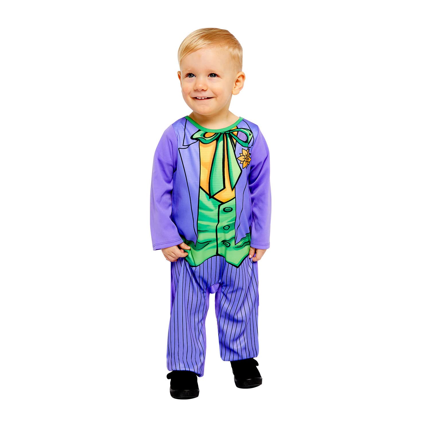 amscan Child Toddler Boys Joker Fancy Dress Comic Costume (12-18 months)