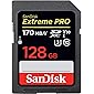 SanDisk 128GB Extreme PRO SDXC UHS-I Card - C10, U3, V30, 4K UHD, SD Card - SDSDXXY-128G-GN4IN