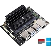 Waveshare Jetson Nano Development/Expansion Kit, 16GB eMMC, Alternative Solution of B01 Kit Compatible with Both Jetson Nano and Jetson Xavier NX Optional Jetson Nano Core Module