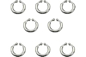 TG,LLC Set of 8 Fake Non-Piercing Body Jewelry Kit