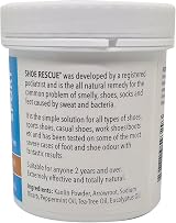 Shoe Rescue Foot Powder 100g - Natural Odour Eliminator by Podiatrist view 4
