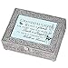 Cottage Garden Granddaughter Silver Metal Music Box