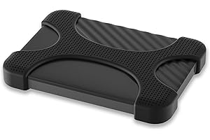 Lacdo Silicone Hard Drive Case for Seagate Portable/Game Drive, WD Elements/My Passport, Toshiba Canvio Basics/Flex Portable 