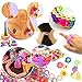 Scientoy Loom kit, 19700+ Rainbow Rubber Bands Refill Kits, Bracelet Making Kit Include:18700+ Bands in 38 Colors, 280+ PVC& ABC Beads,30 Charms 30 Transparent Charm,1000+ Accessories for Girls&Boys