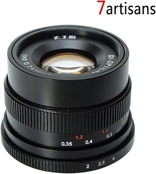Amazon Com 7artisans 35mm F2 0 Full Frame Manual Focus Lens For