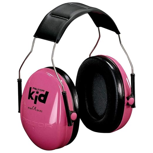 3M™ Peltor™ Gehörschutz Kid, in neonrosa