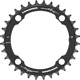 Race Face Narrow Wide 104 Chainring Black, 38T | Boost chain retention with the NW Chainring 104 BCD&mdash;burly, lightweight, and built to last