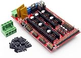 Fasizi RAMPS 1.4 Mega Shield Controller Board for Arduino 3D Printer Reprap view 2