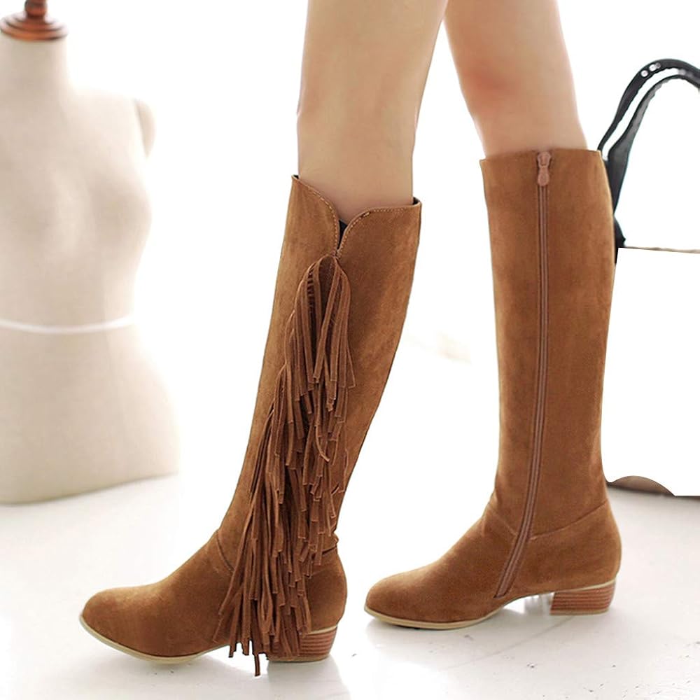 flat thigh high boots cheap