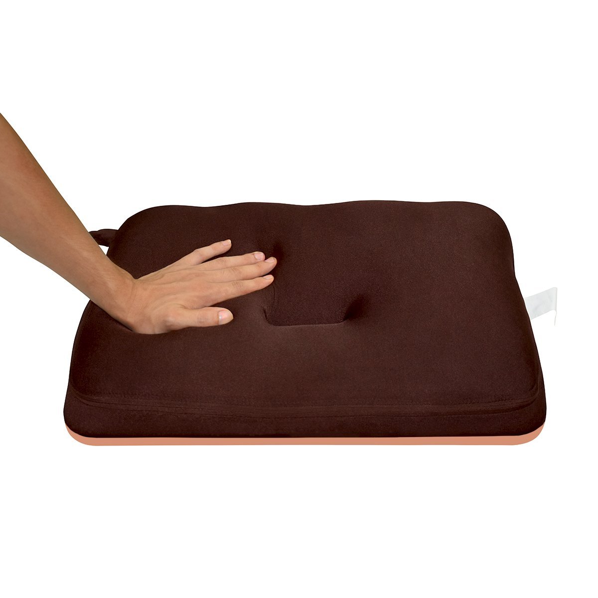 Laptop Desk Portable Nnewvante Multi-function Cushion Computer Lap Stand, Writing Reading Knee Pad, Macbook iPad Tablet Fits up to 18in, Portable Hand Pillow, Square Walnut