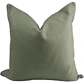 Jillien Harbor Grandmillennial Pillow Cover Greenwich Throw Pillow 20 x 20 Green Pillow Cover for Fall
