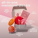 Bodyotics Reusable Menstrual Disc, Leak Proof, 12-Hour Comfort, Sizes S & L view 5