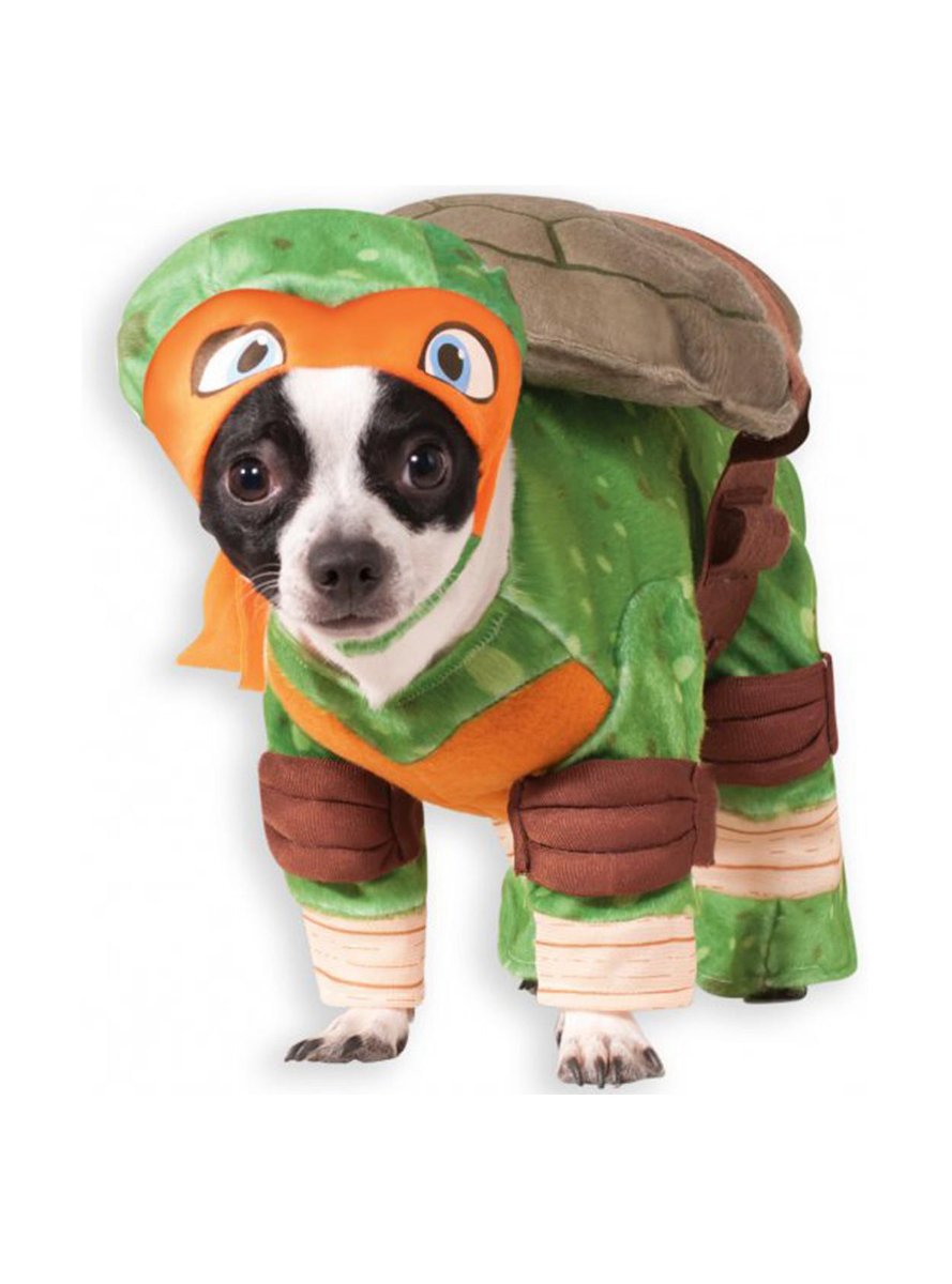 Rubies Official Pet Dog Costume Michelangelo Teenage Mutant Ninja Turtles - Small