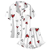 Umeyda Girls Satin Silky Collar V Neck Ruffle Short