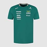 Aston Martin F1 2025 Men's Team Tshirt Green - Size: XXL
