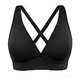 Women Underwire Bikini Top Only - Push Up Swimsuit Top Large Bust Bathing Suit Tops 2025 Supportive Swim Tops