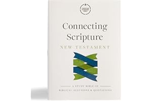 CSB Connecting Scripture New Testament, Hardcover, Black Letter, Single-Column, Expanded Cross-Reference System, Color-Coded 
