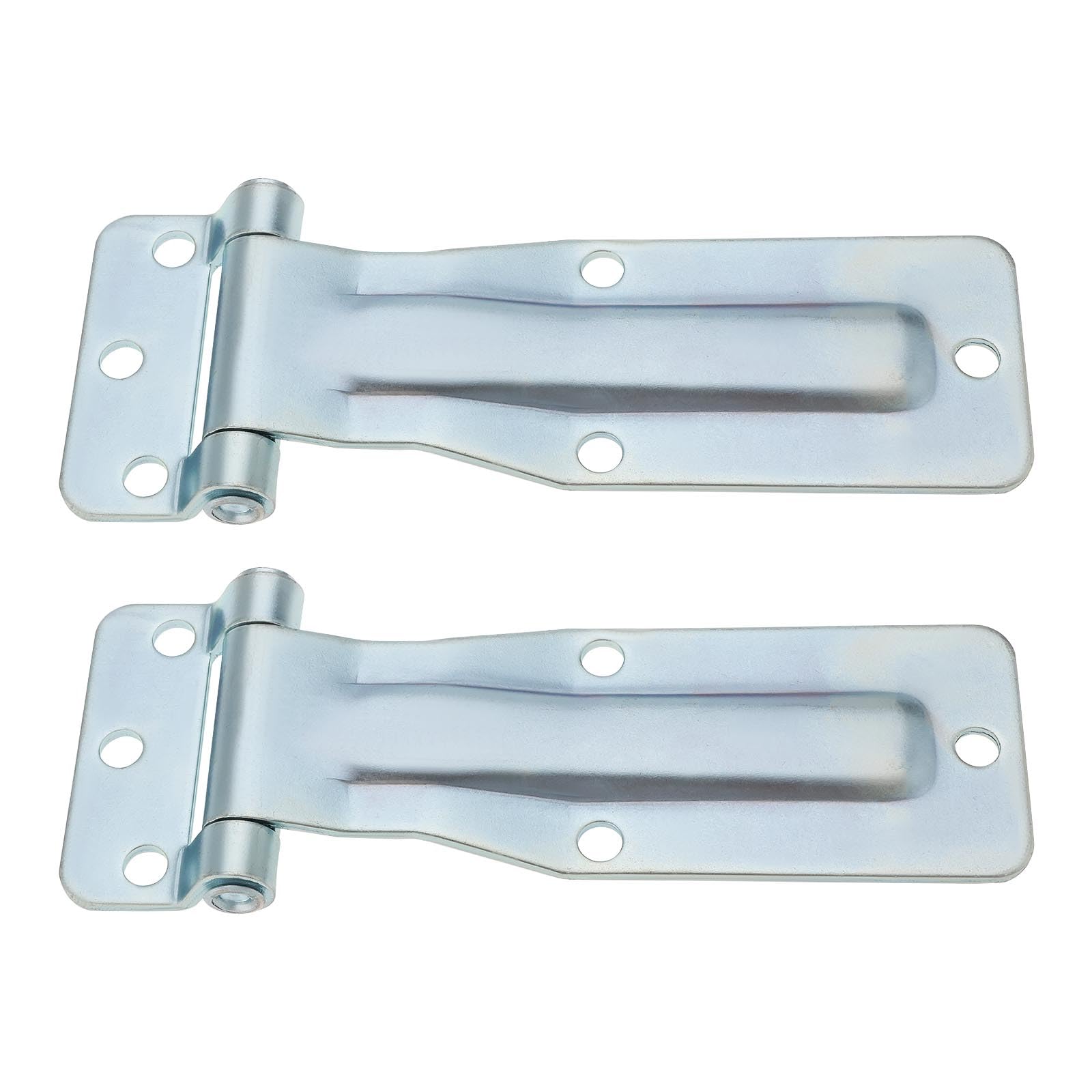 OTOTEC 2Pcs Car Steel Hinges Heavy Duty Hinges Hardware Suitable for Rear Barn Door Truck Lorry Trailer Door Van Caravan Horse Trailer Galvanizing