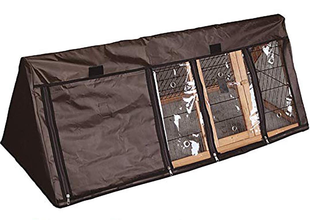 BUNNY BUSINESS 4ft Apex Rabbit/Guinea Pig Run Cover, run covers to protect you rabbit/guinea pig runs