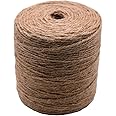 Jute Twine for Crafts Garden Twine String Rope Heavy Duty Gardening Bundling Gift Wrapping Packing Material Wedding Christmas