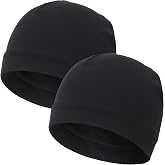 vidsel 100% Cotton Skull Caps Beanie Night Cap Sleep Hats for Men Women | Breathable,Soft,Lightweight Skully Cap,Running Beanie Cycling Helmet Liner,Wicking Head Cover,CPAP Chemo Bald Cap