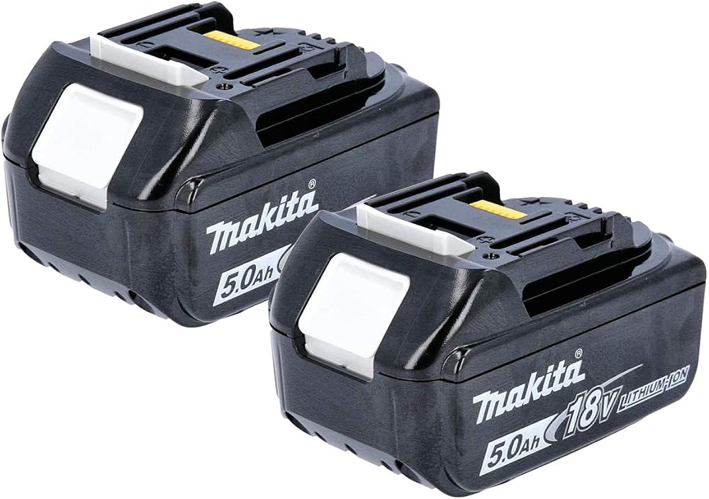 Makita BL1850B 18V 5.0Ah Twin Pack Battery for DJR/DSS/DTM Models