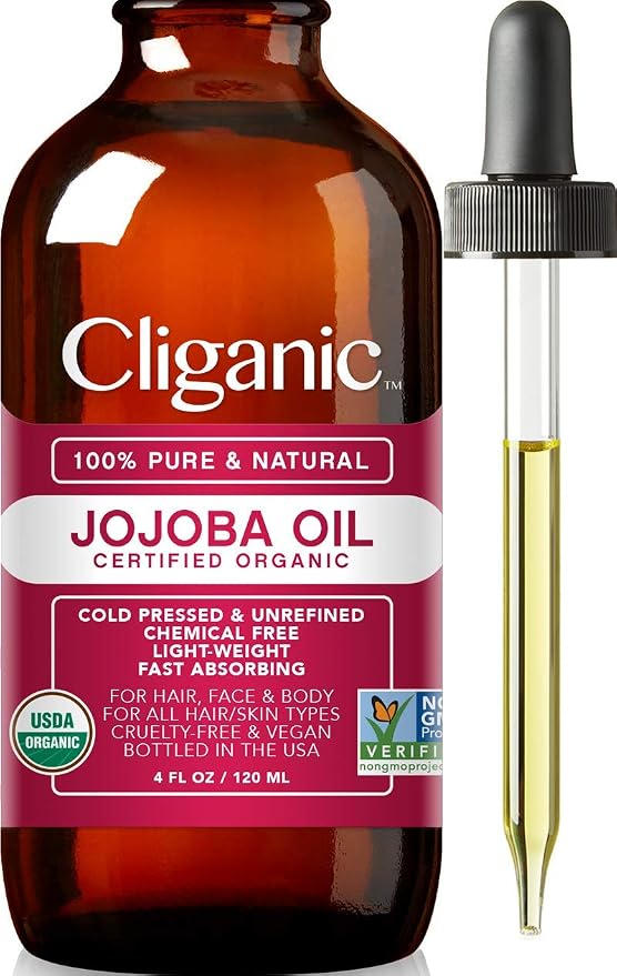 Cliganic USDA Organic Jojoba Oil
