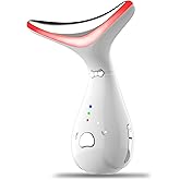 Aerofrog Red Light Therapy for Face and Neck,Facial Wand,Wavy Chic Beauty Multifunctional Facial-Device,White