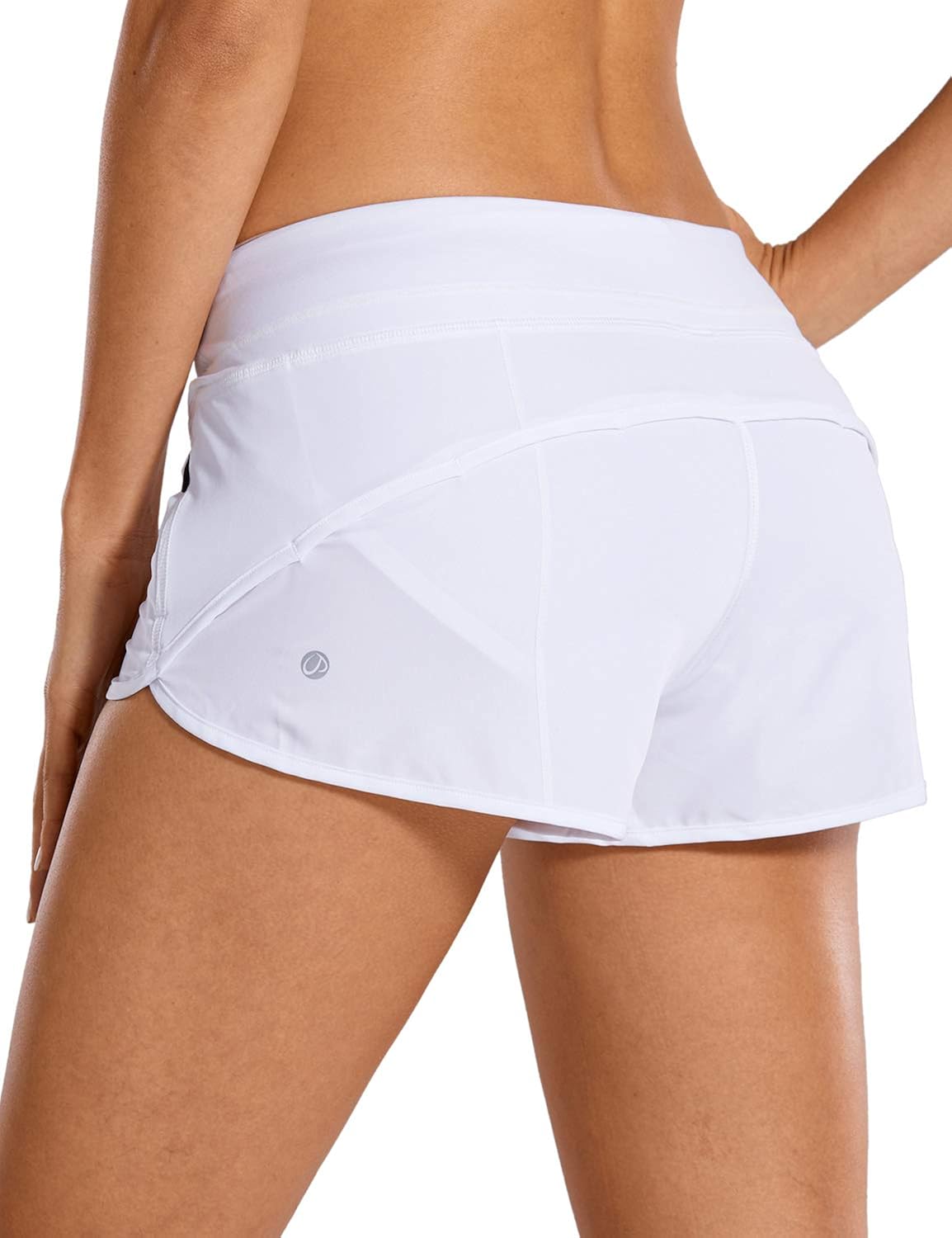 crz yoga running shorts