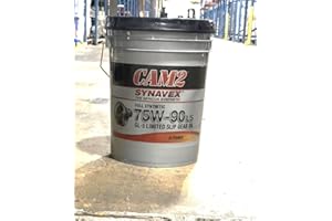 CAM2 SYNAVEX Full Synthetic 75W-90 LS Gear Oil, 35 lbs