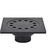 Oatey 43636 ABS 6" x 6" Bell Trap Drain, 1-1/2" or 2