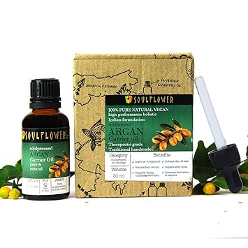 Soulflower Coldpressed Argan Carrier Oil 30ML