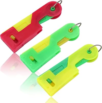 Siqian 3 Pcs Automatic Needle Threader Tool - Easy Hand Sewing Threading Device