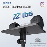 CAHAYA Universal Projector Stand with Adjustable Height & Wheels view 5