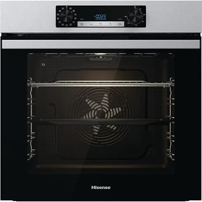 Hisense Electric Single Oven with Pyrolytic Cleaning Stainless Steel
