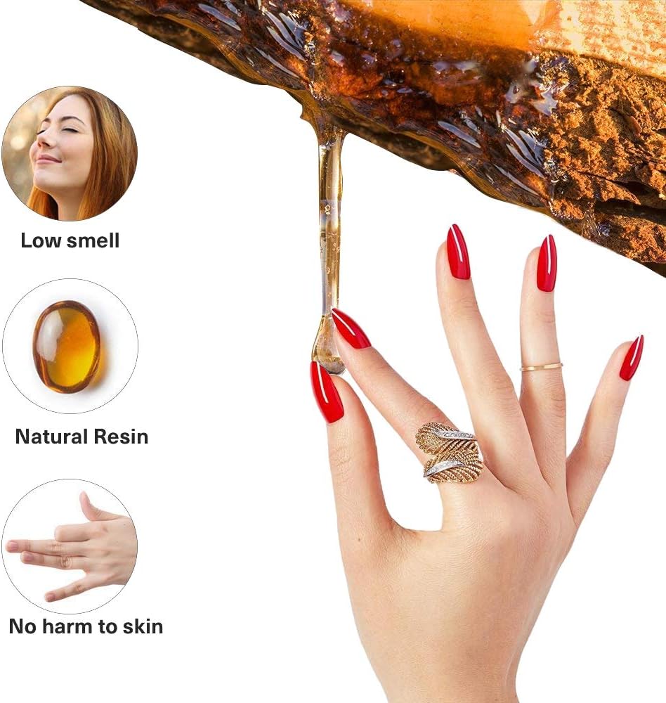 Vishine 15ml No Wipe Top Coat Base Coat Gel Nail Polish Soak Off UV LED Drying Long Lasting Shiny Nail Varnish Set: Health & Personal Care