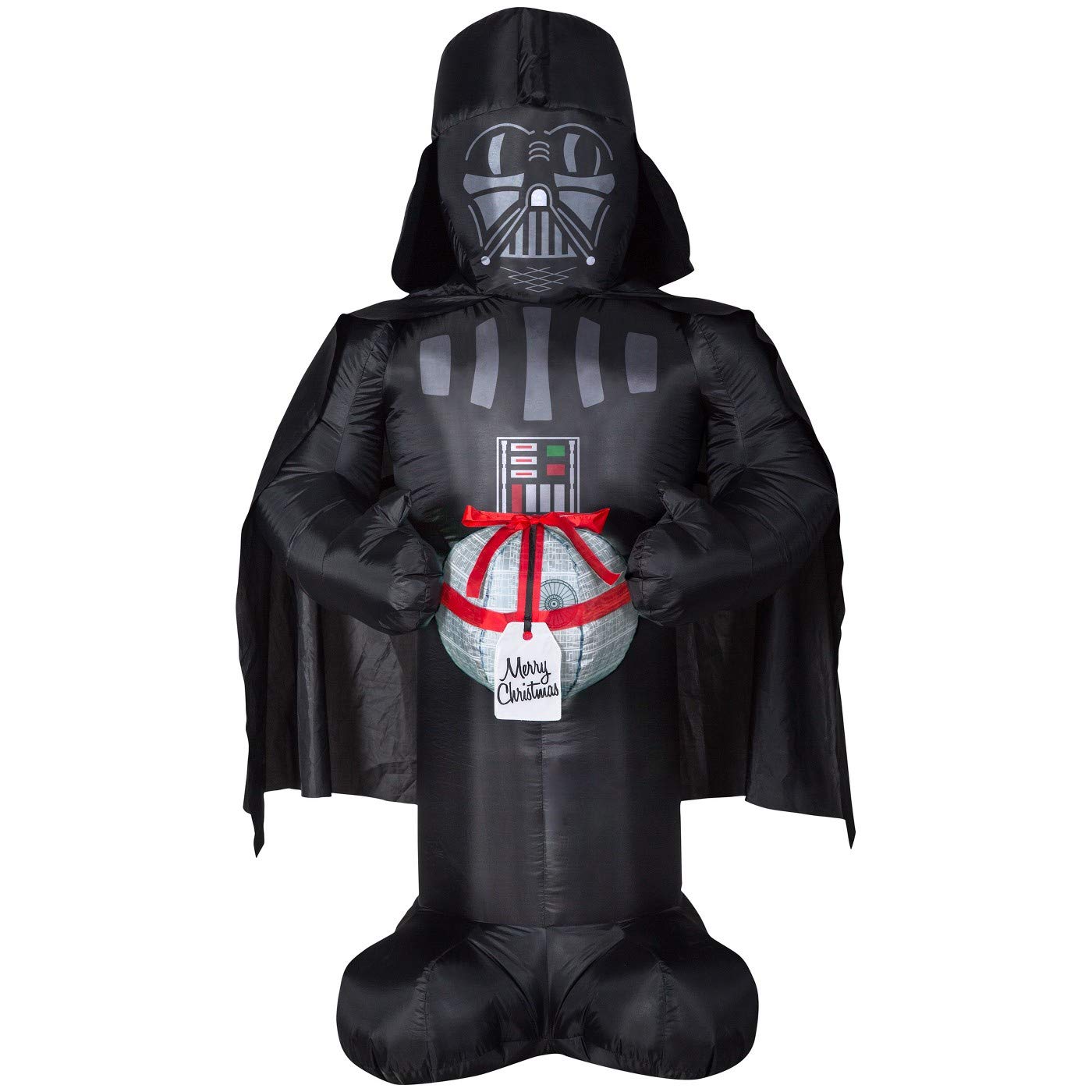 Patio Gemmy Star Wars Christmas Inflatable Darth Vader with Wreath 5FT