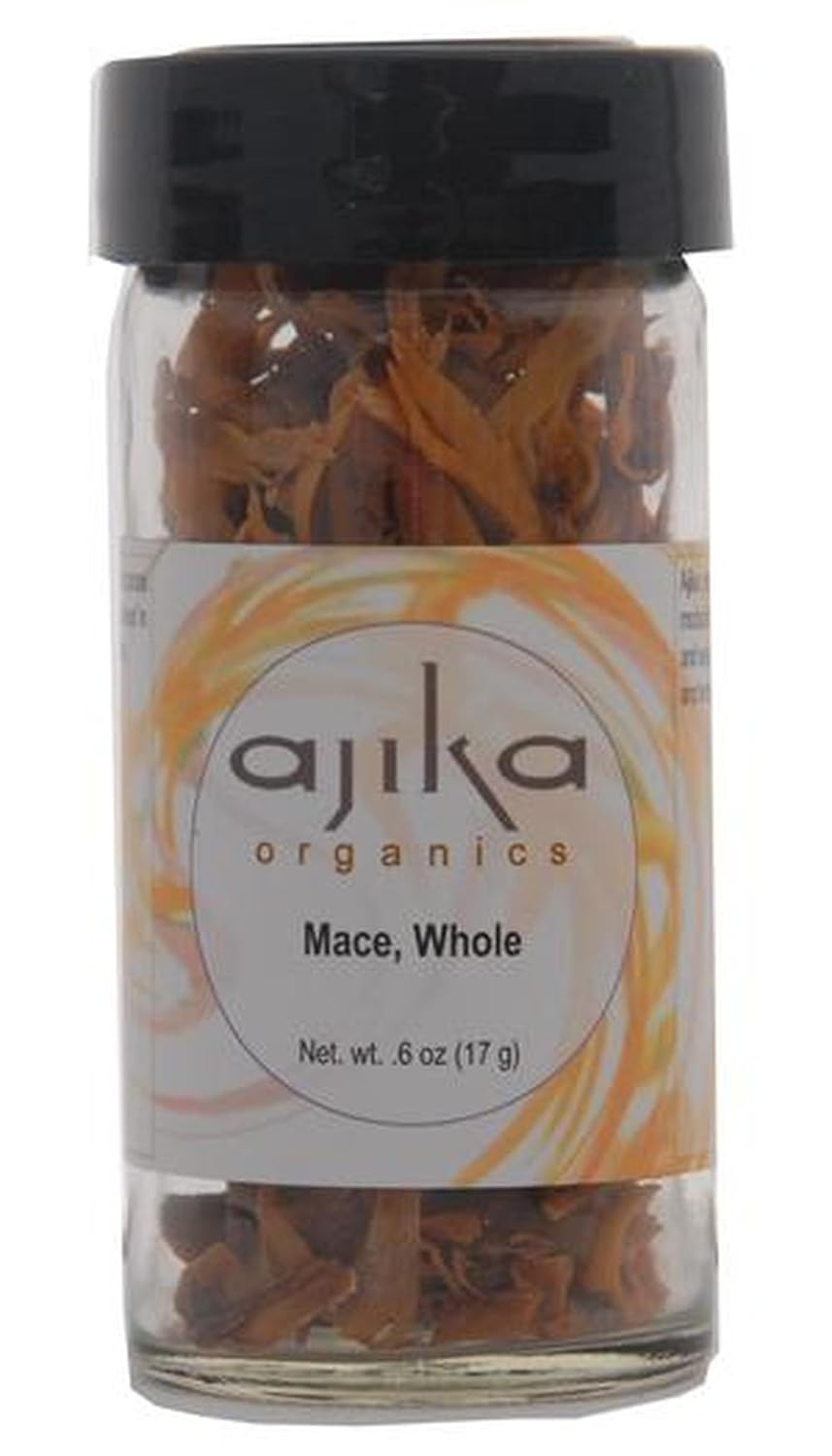 Ajika Organic Mace, Whole, 0.6Ounce Mace Spices And