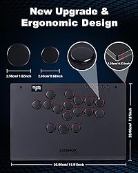 Haute42 Leverless Controller Arcade Stick: Aluminum